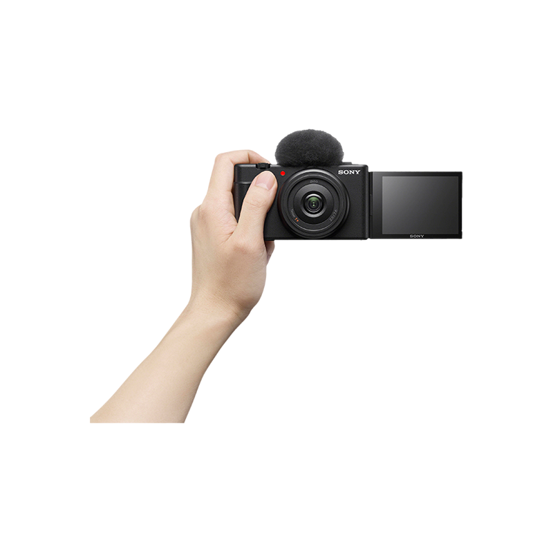 CSN36490 SONY ZV-1F Vlogging Camera (Black) -web_D9