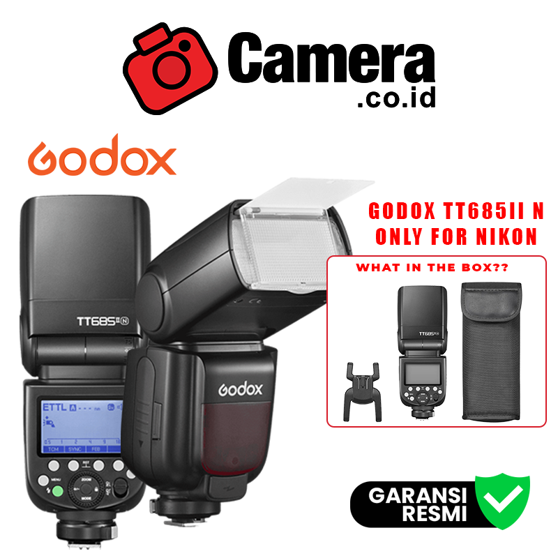 GODOX TT685II N Thinklite TTL Camera Flash for Nikon camera.co.id