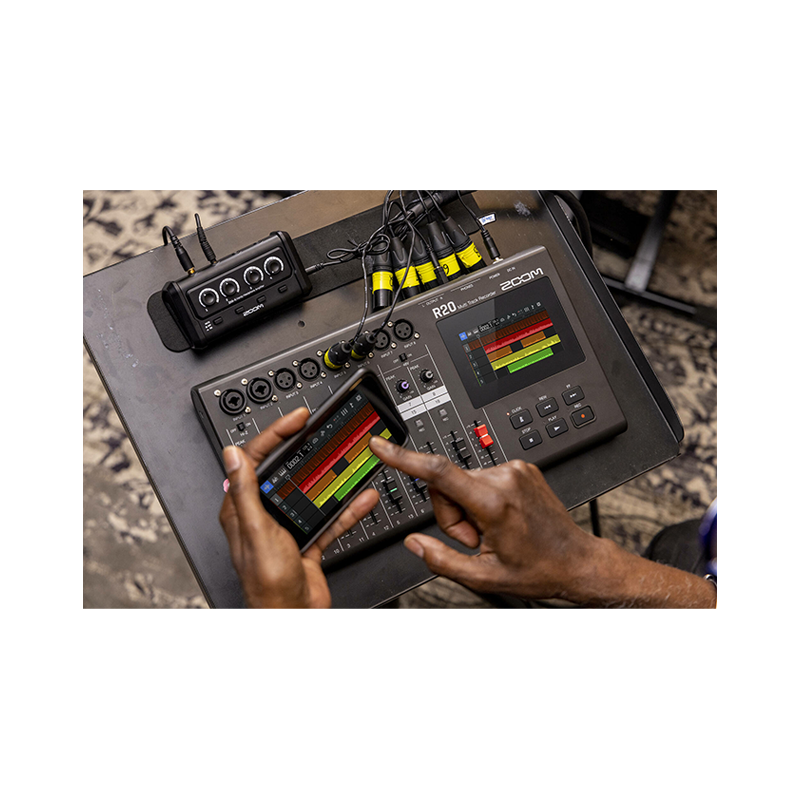 Zoom R20 Portable Multitrack Recorder camera.co.id