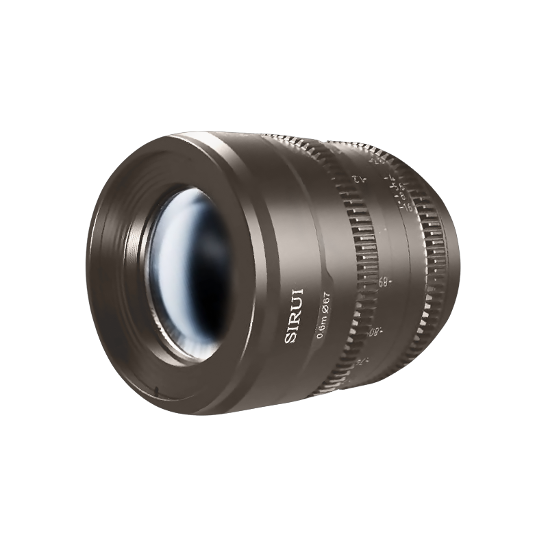 VCL37364 Nightwalker Series 55mm T1.2 S35 Manual Focus Cine Lens (E Mount, Gun Metal Gray)_D3