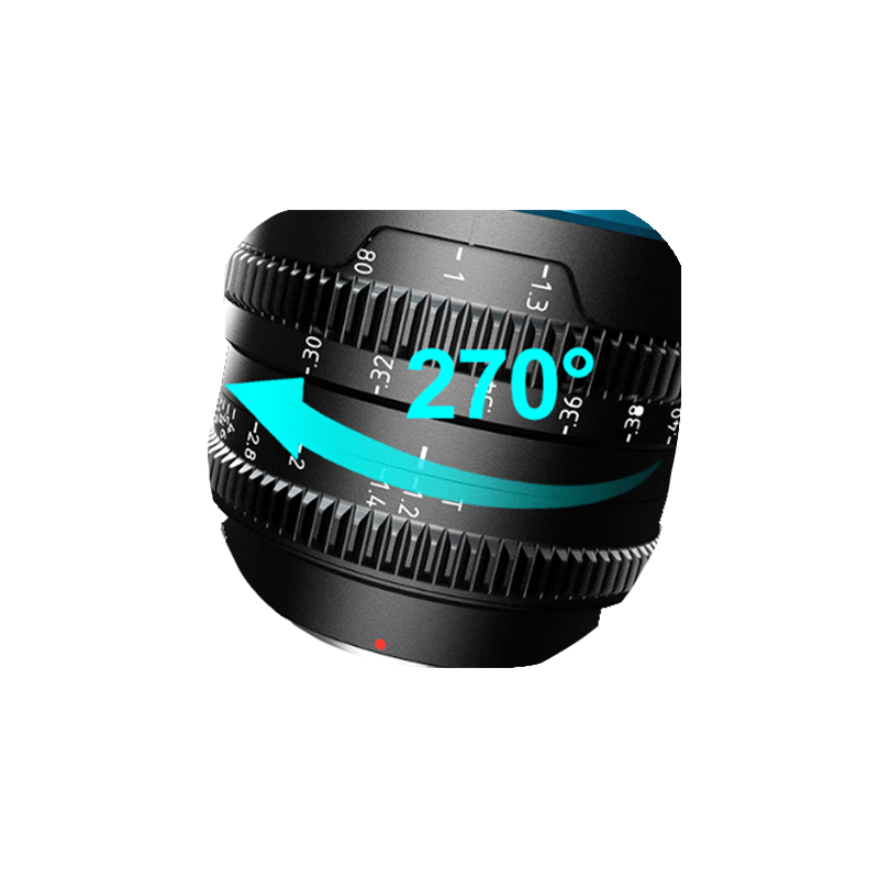 VCL37375 Nightwalker Series SIRUI 24, 35&55mm T1.2 S35 Manual Focus Cine Lens Bundle (X Mount, Black)_D5